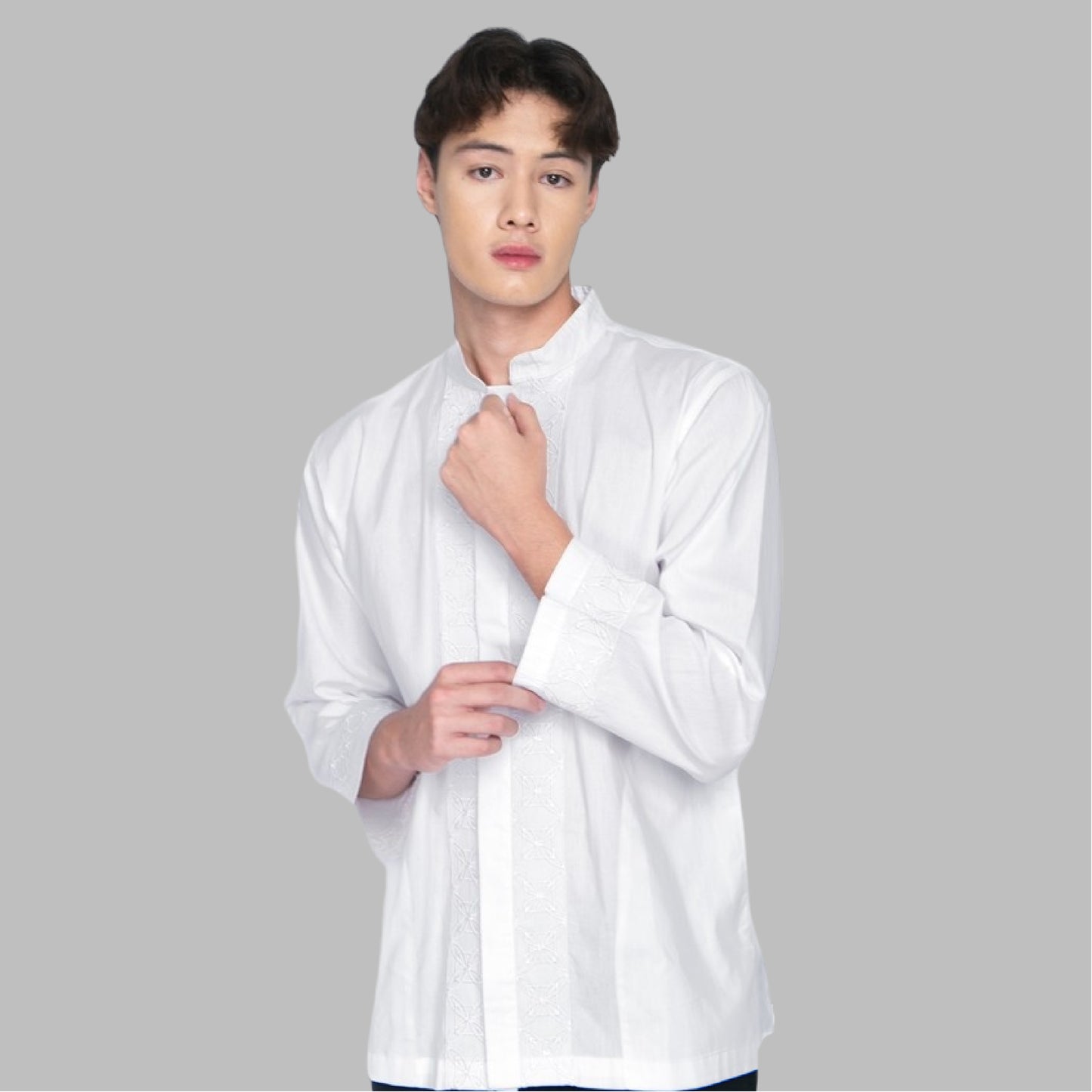 Erigo Koko Long Sleeve Bordir Darvesh White