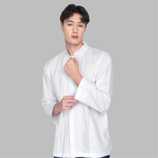 Erigo Koko Long Sleeve Bordir Darvesh White