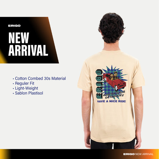 Erigo T-Shirt Adler Khaki - Kaos Unisex