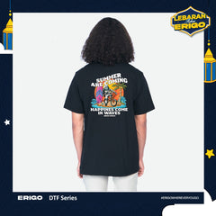 Erigo T-shirt Oversize DTF Series Buy 1 Get 3 Bundling 3 Vol 3 | Renaud Black, Teon Black, Trevord Black