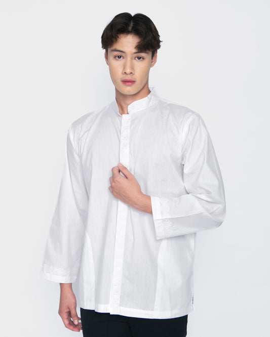Erigo Koko Long Sleeve Bordir Abbas White