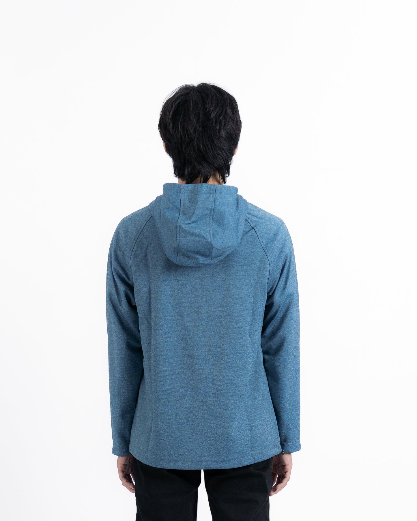 Erigo Long Sleeve Hoodie Tees Moses Blue - Kaos Hoodie Lengan Panjang Unisex