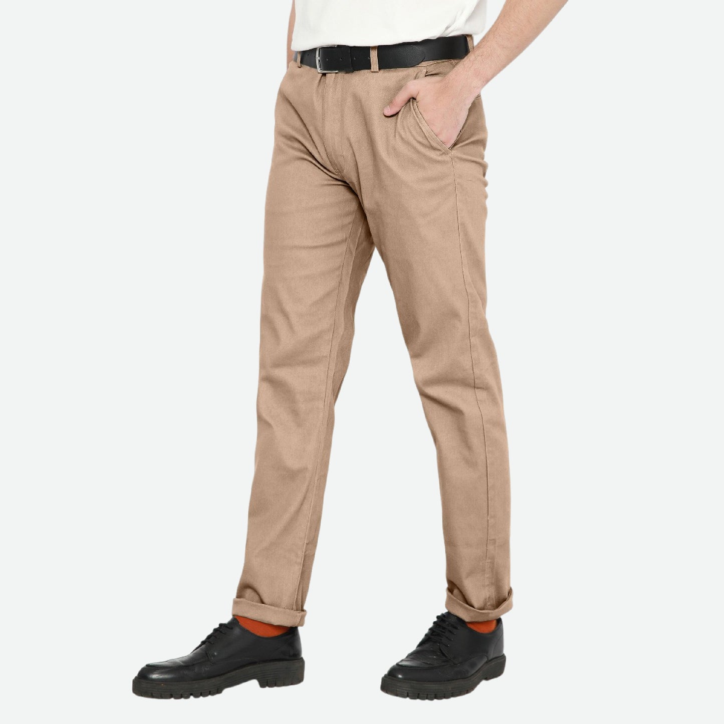 Erigo Chino Pants Zander Light Brown Unisex