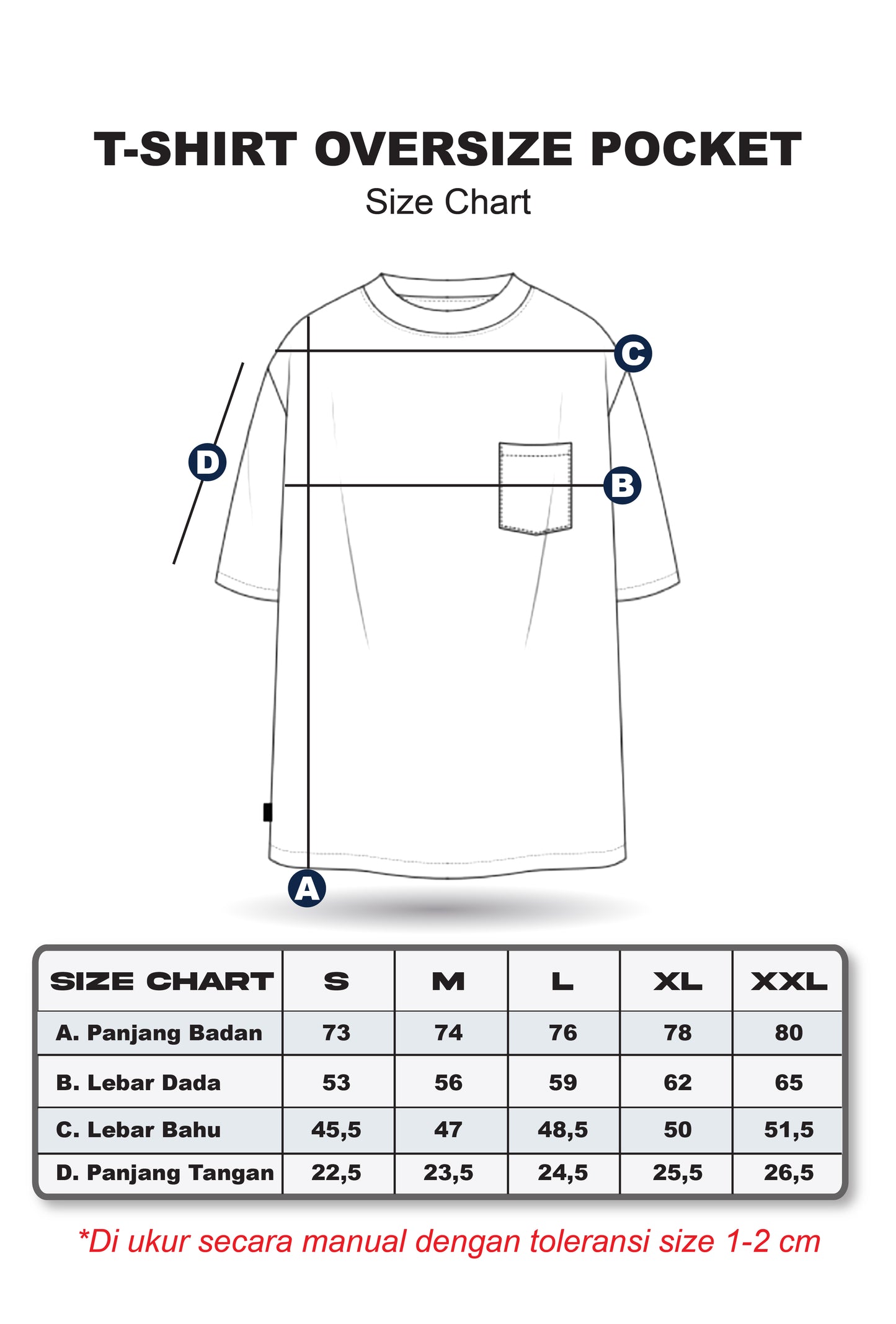 Erigo T-Shirt Oversize Pocket Morie Pale Unisex