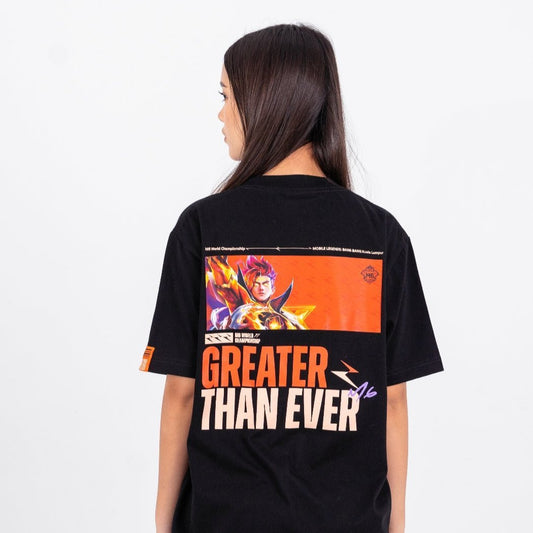 Erigo X M6 T-Shirt Oversize Sacred Claude Black Unisex