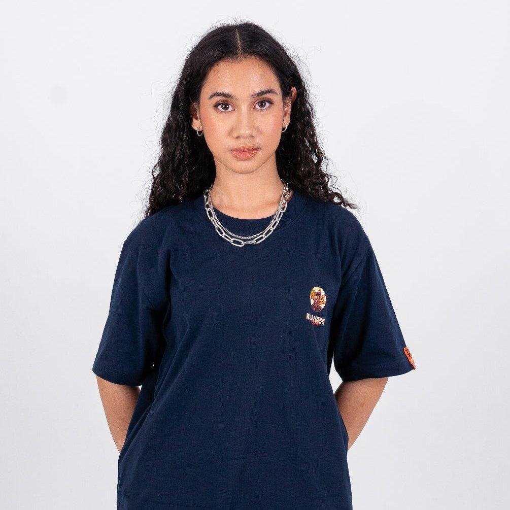 Erigo X M6 T-Shirt Oversize Sacred Claude Navy Unisex