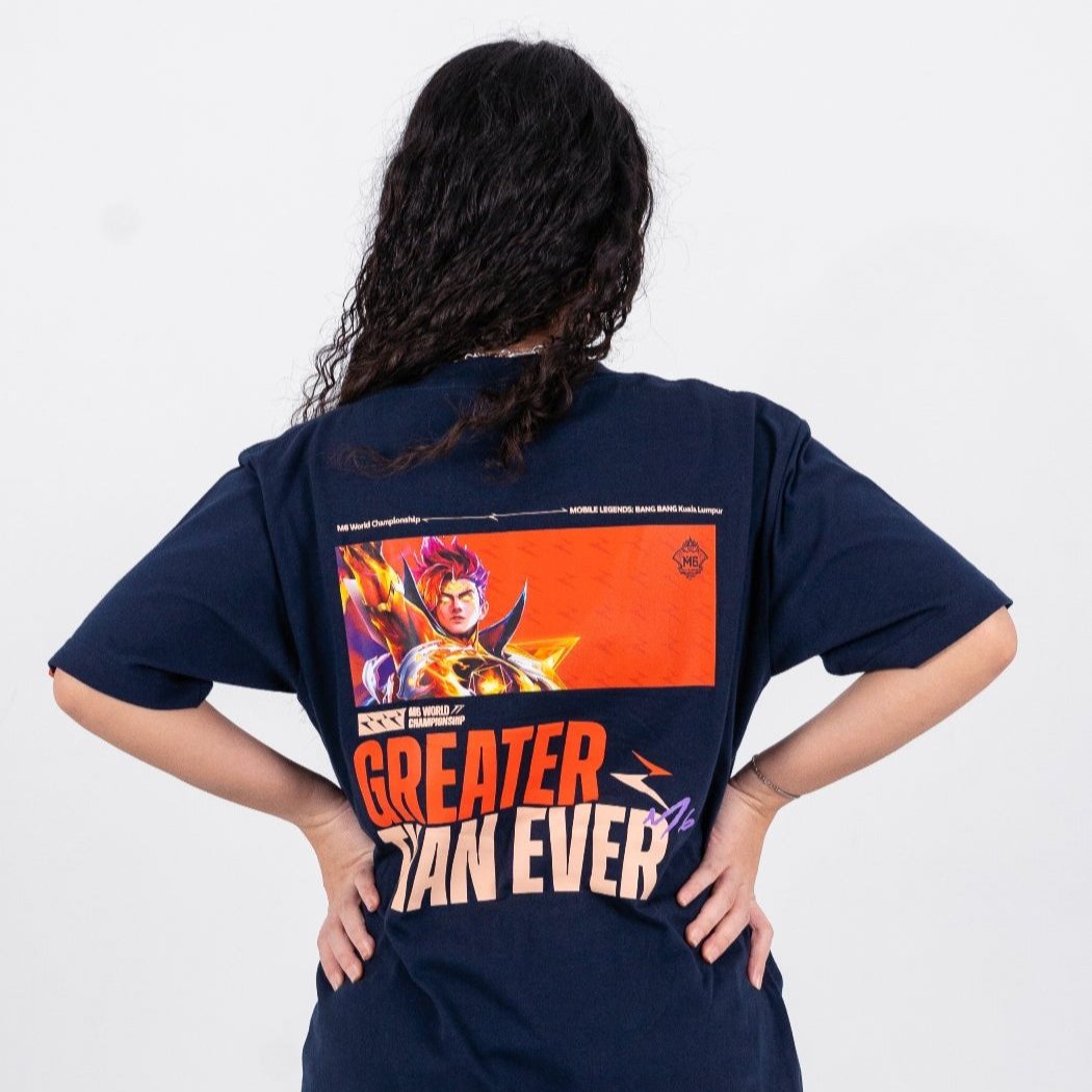 Erigo X M6 T-Shirt Oversize Sacred Claude Navy Unisex