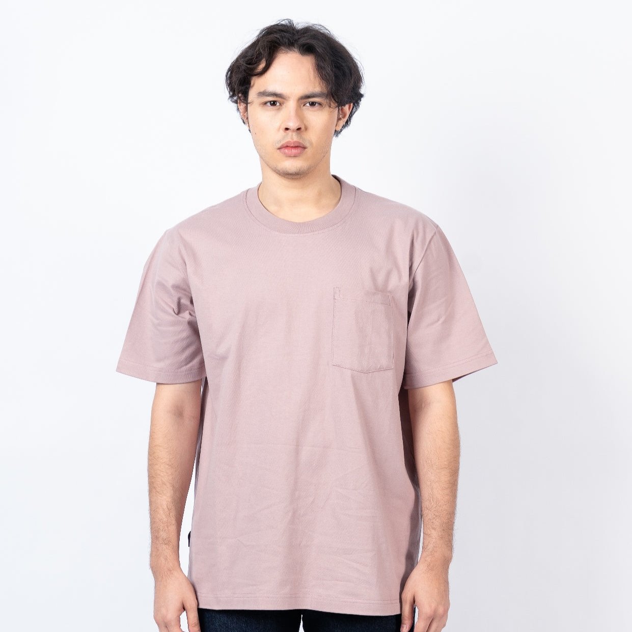 Erigo T-Shirt Oversize Pocket Morie Pale Unisex