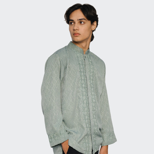 Erigo Koko Long Bordir Ikram Green