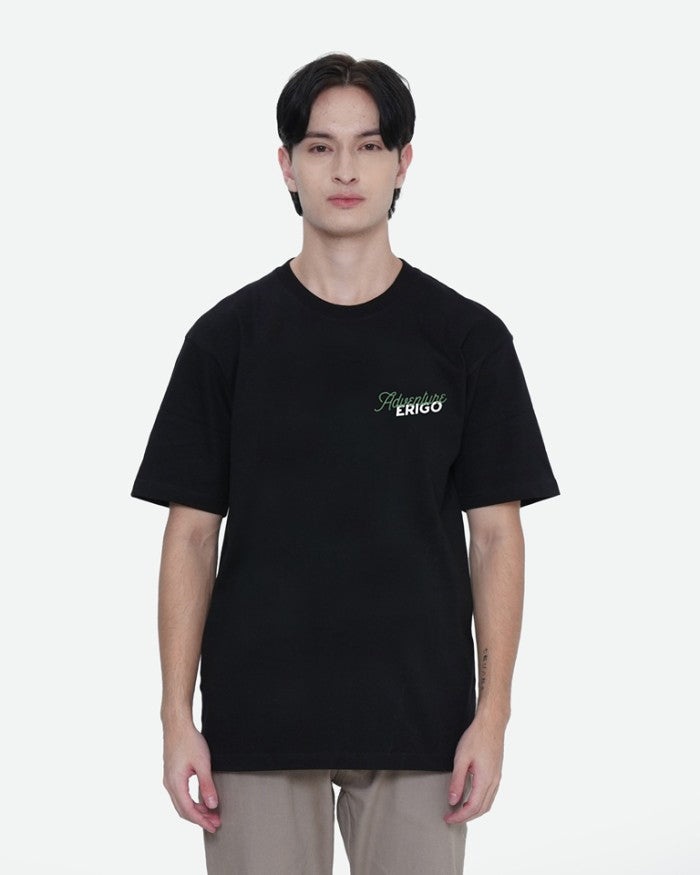 Erigo T-Shirt Adventure Surfing Black Unisex