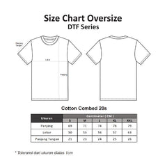 Erigo T-shirt Oversize DTF Series Ayato Black