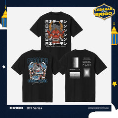 Erigo T-Shirt Oversize Buy 1 Get 3 Bundling 2 Vol 2 | Senichi Black, Sukehiro Black, Sadaaki Black