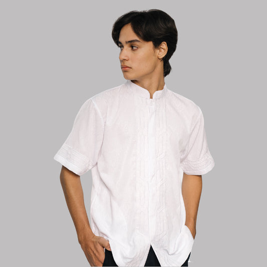 Erigo Koko Short Sleeve Bordir Hafiz White