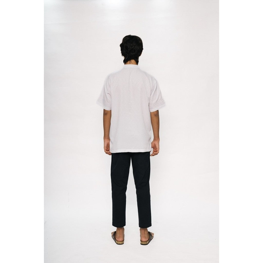 Erigo Koko Short Sleeve Bordir Hafiz White