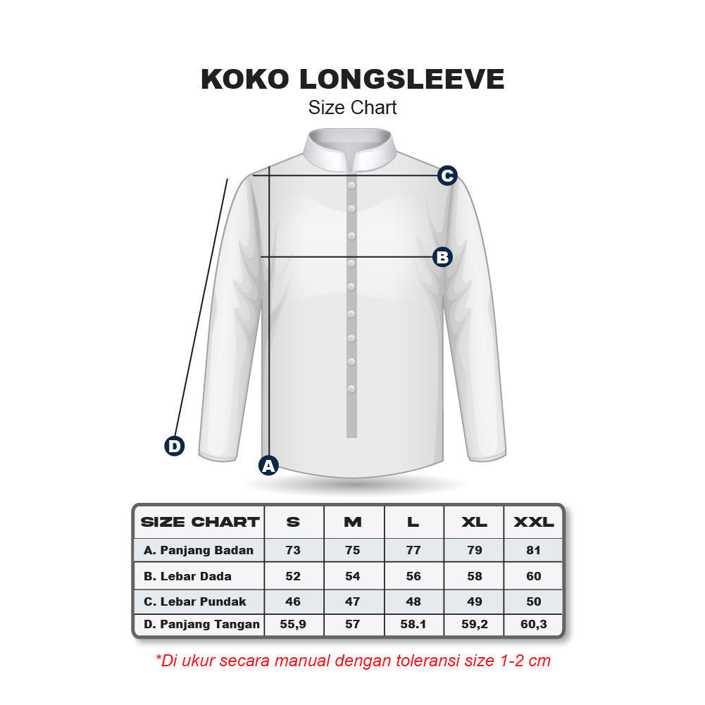 Erigo Koko Long Sleeve Bordir Ashar Grey