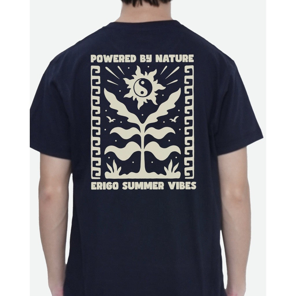 Erigo T-Shirt Nature Vibes Navy Unisex