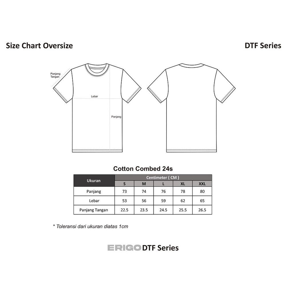 Erigo T-Shirt Oversize Buy 1 Get 2 Bundling 1 Vol 2 | Subara Black, Saiya Black