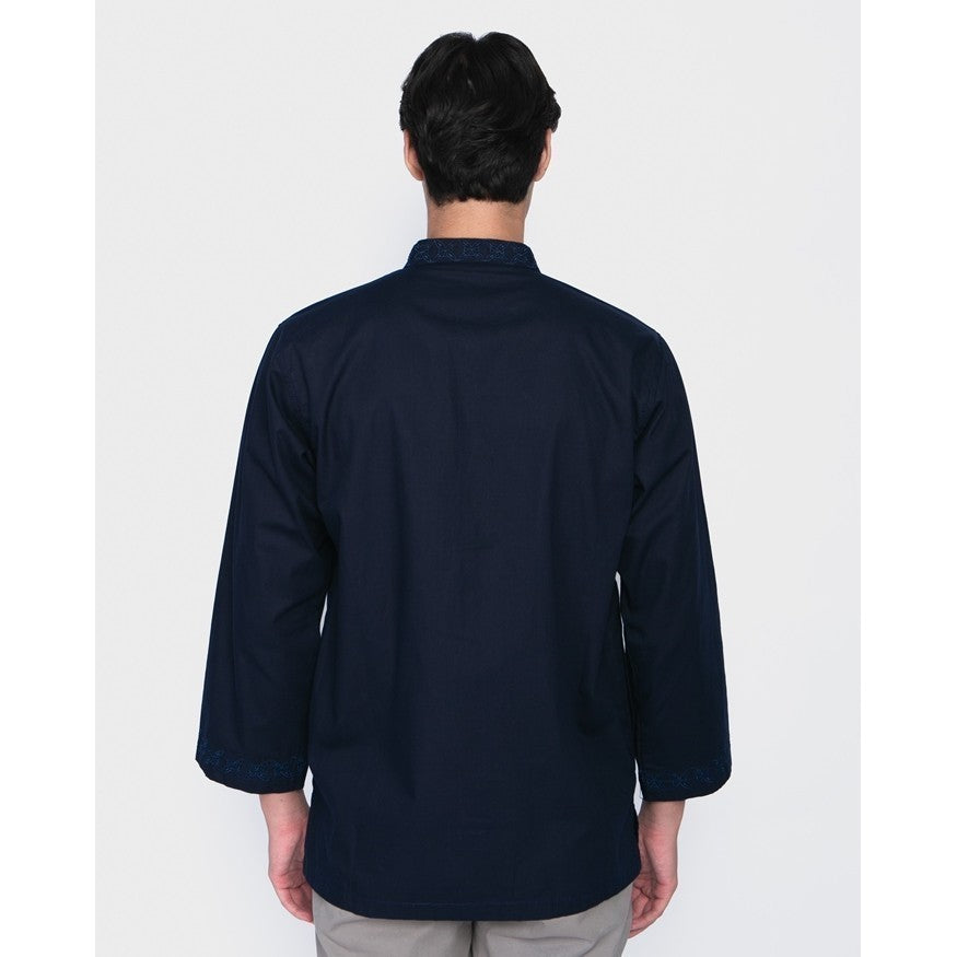 Erigo Koko Long Sleeve Bordir Ahmed Blue