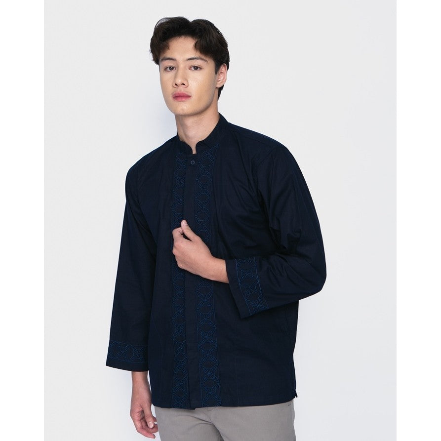 Erigo Koko Long Sleeve Bordir Daud Blue