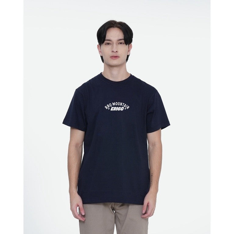 Erigo T-Shirt Bbq Mountain Navy Unisex