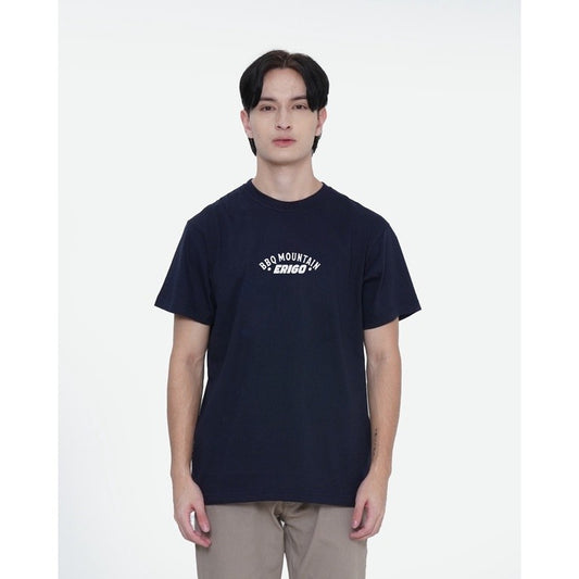 Erigo T-Shirt Bbq Mountain Navy Unisex