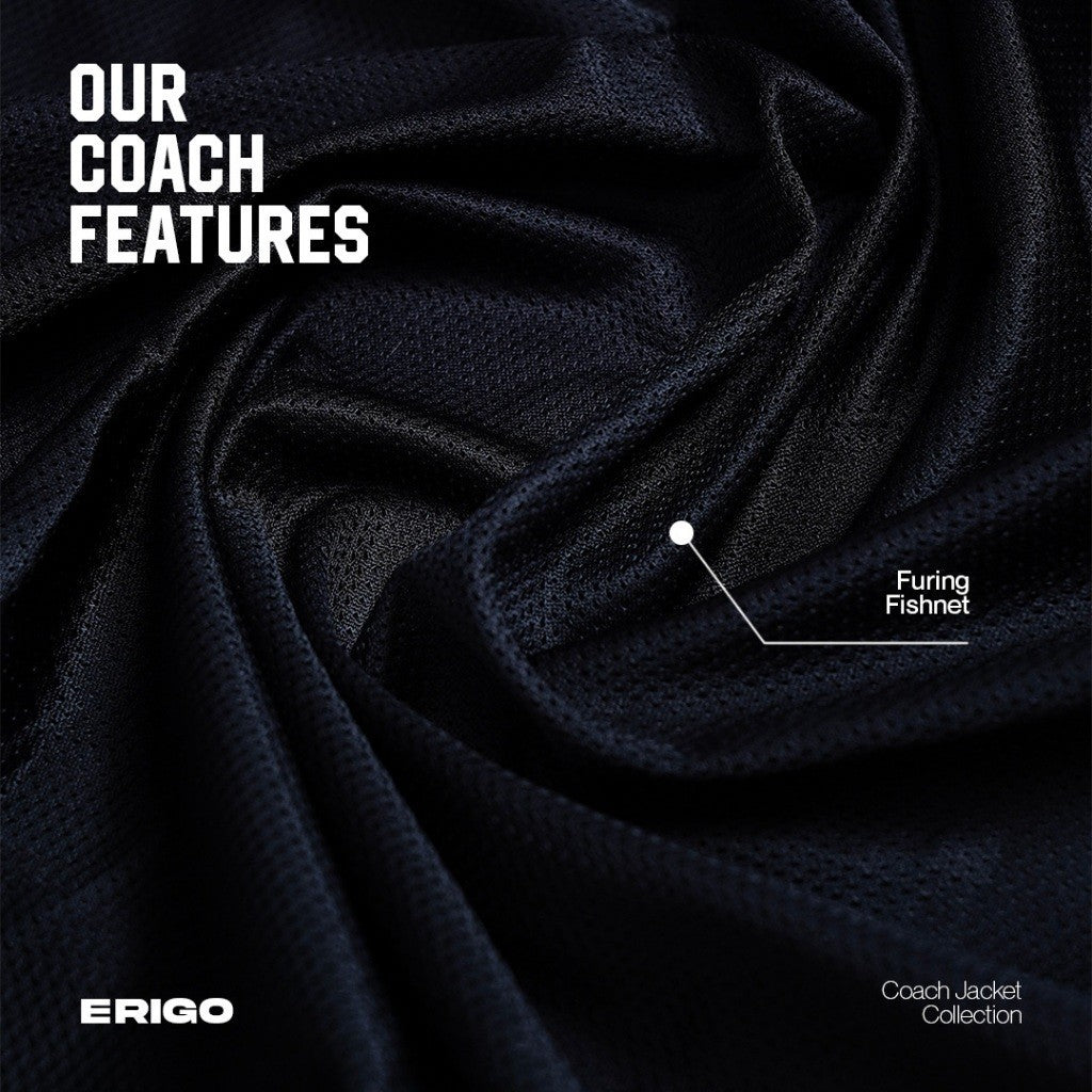 Erigo Coach Jacket Long Time Winter Bloom