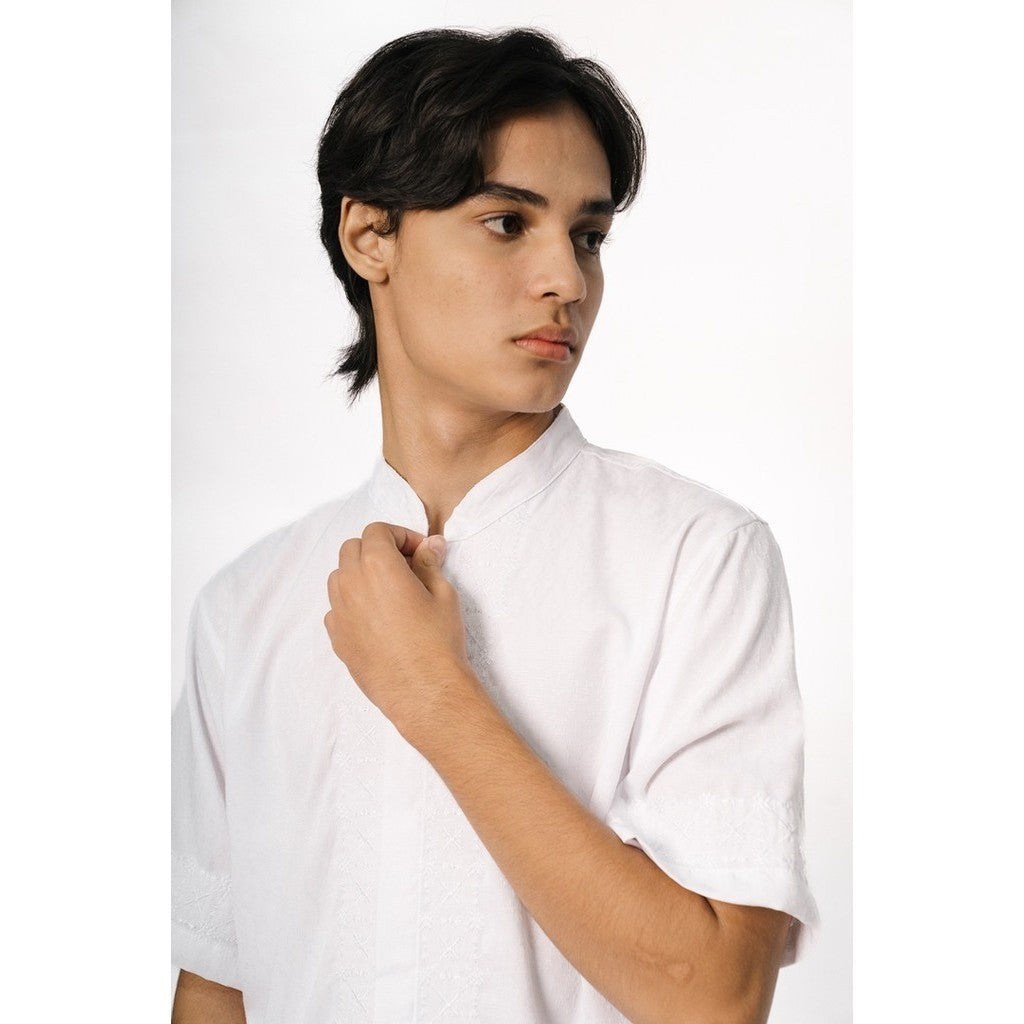 Erigo Koko Short Sleeve Bordir Ghifari White