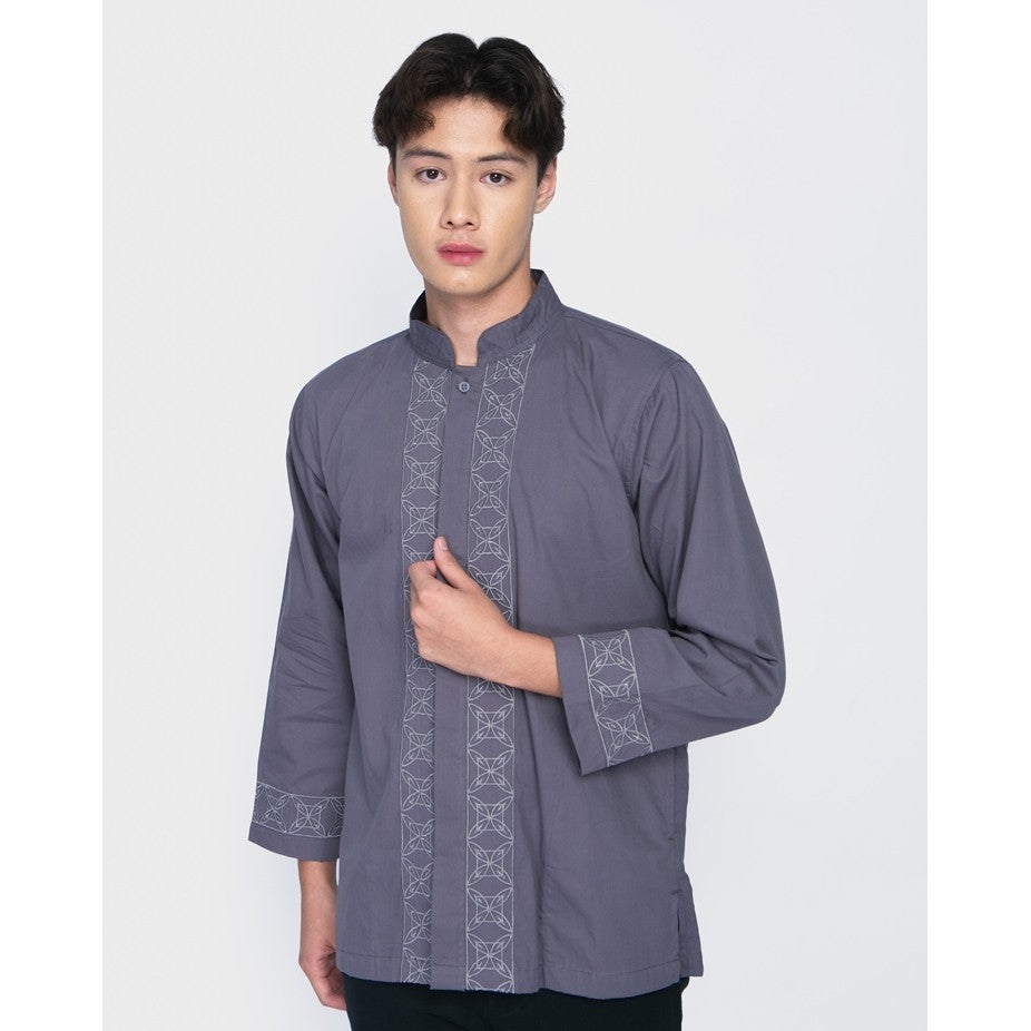 Erigo Koko Long Sleeve Bordir Darien Grey