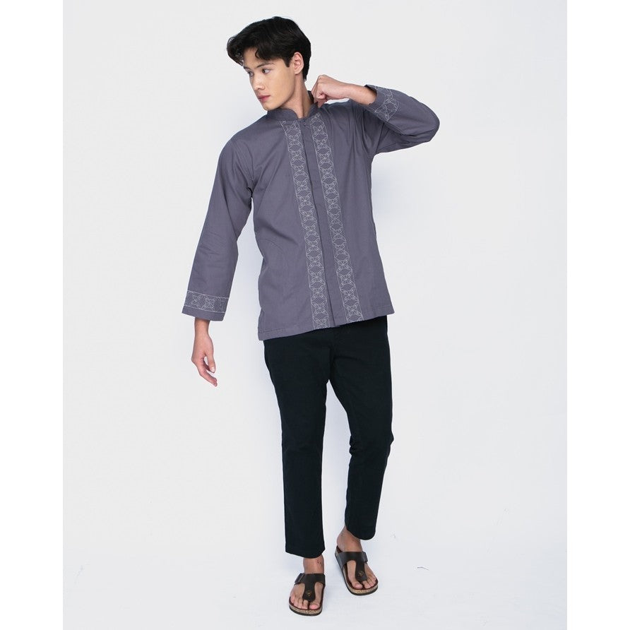 Erigo Koko Long Sleeve Bordir Darien Grey