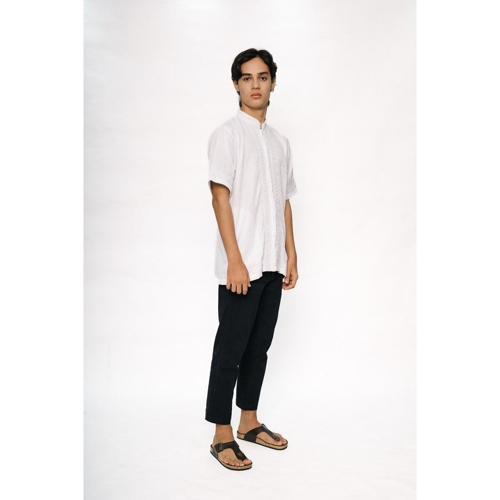 Erigo Koko Short Sleeve Bordir Ghifari White