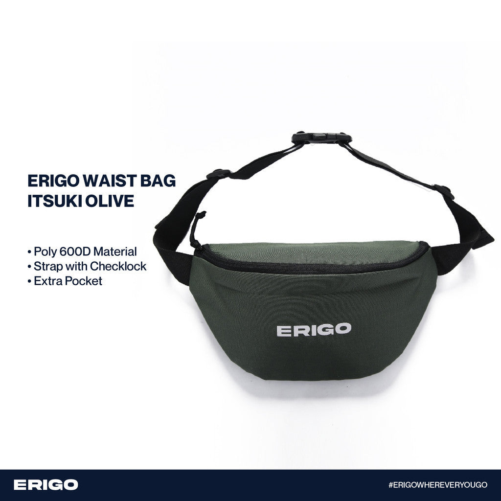 Erigo Waist Bag Itsuki Olive Unisex