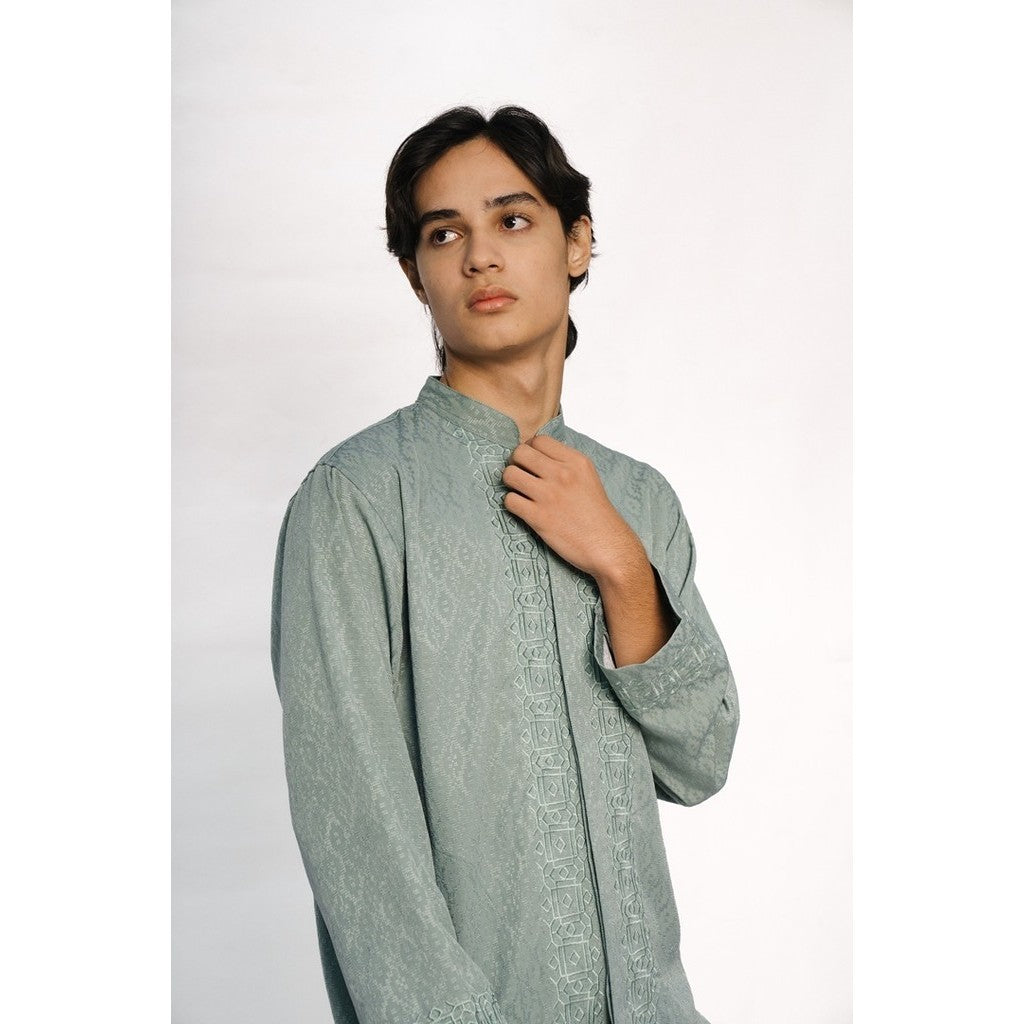 Erigo Koko Long Bordir Ikram Green