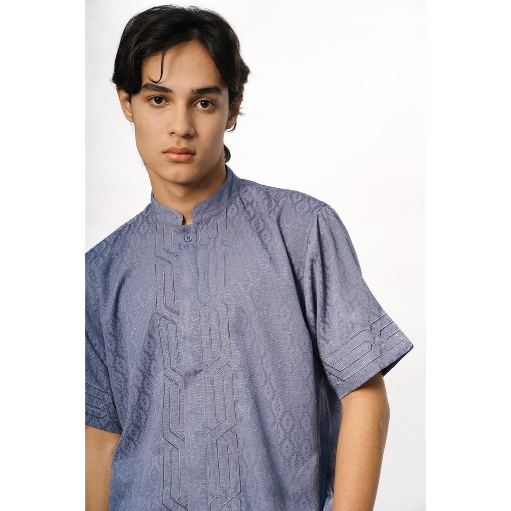 Erigo Koko Short Bordir Hassan Blue