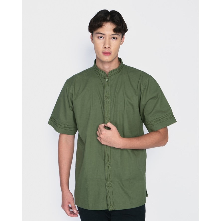 Erigo Koko Short Sleeve Bordir Zaki Green