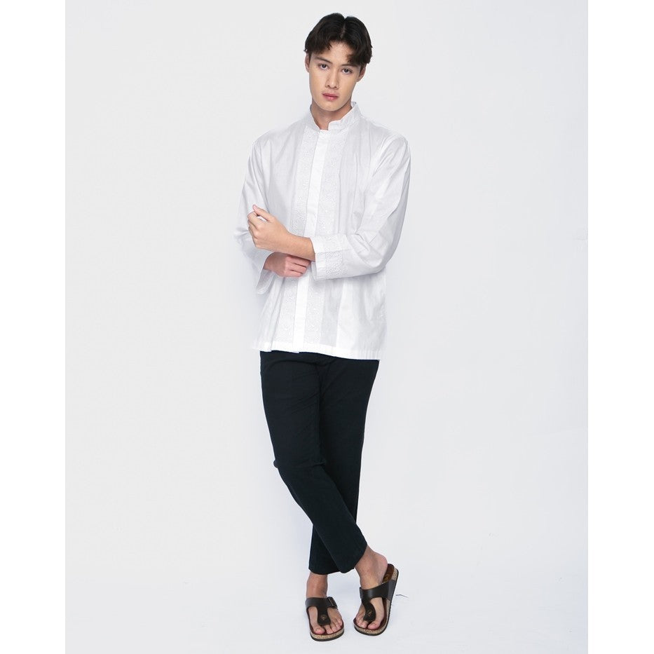 Erigo Koko Long Sleeve Bordir Darvesh White