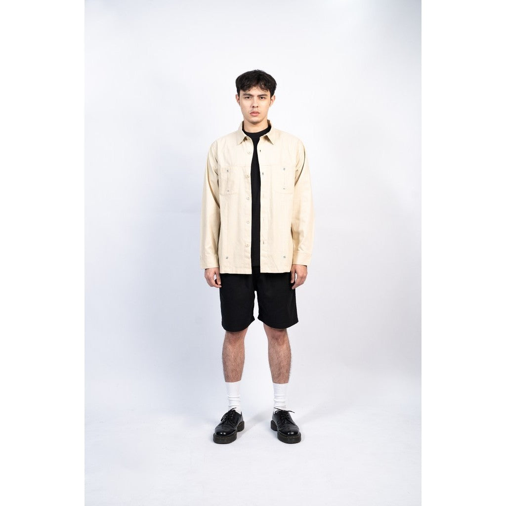 Erigo Shirt Jacket Derriel Light Brown Unisex