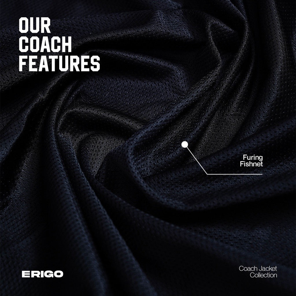 Erigo Coach Jacket The Sunshine Black