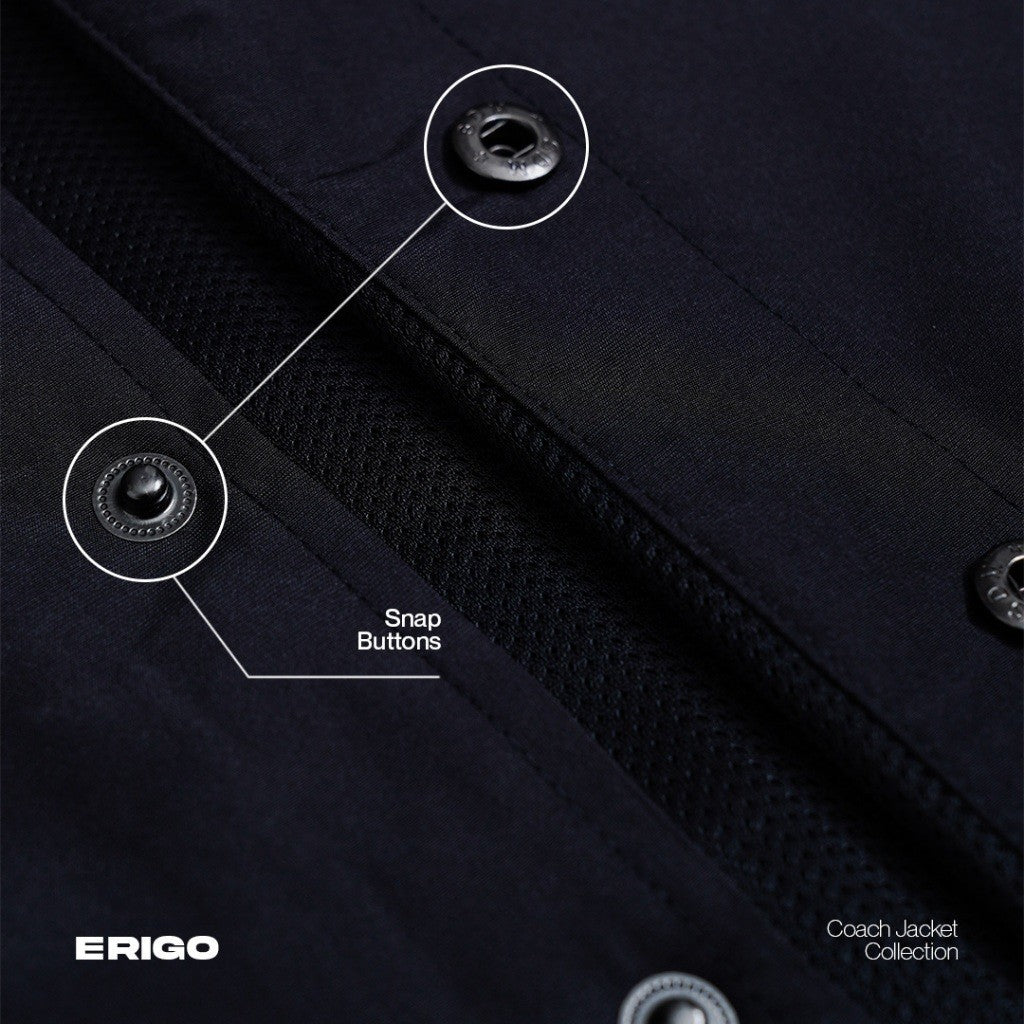 Erigo Coach Jacket Long Time Winter Bloom