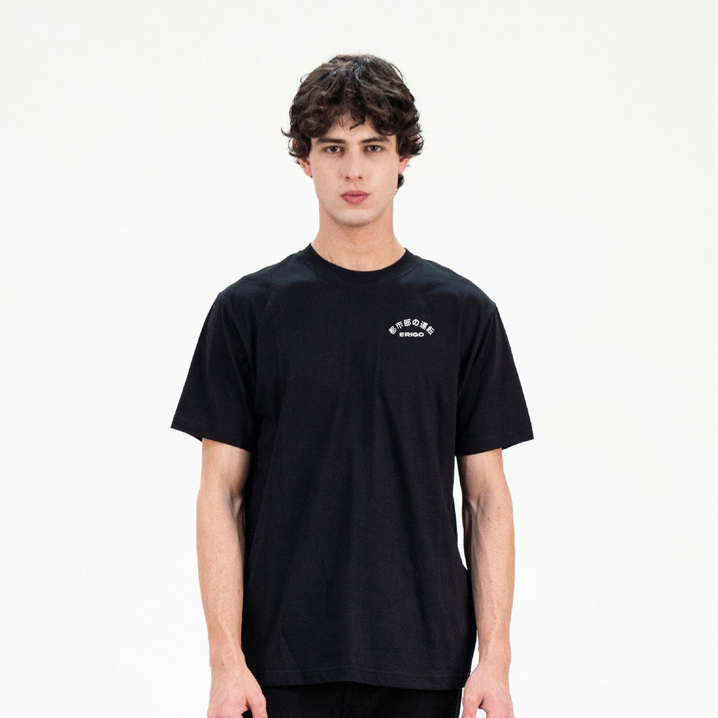 Erigo T-Shirt Griffin Black - Kaos Unisex