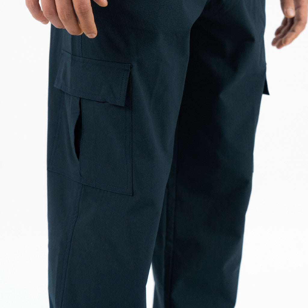 Erigo Cargo Pants Military Luther Navy - Celana Panjang Cargo Unisex