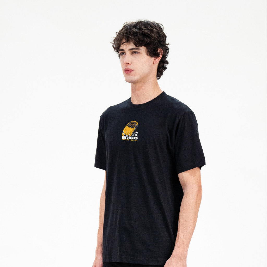 Erigo T-Shirt Gavin Black - Kaos Unisex