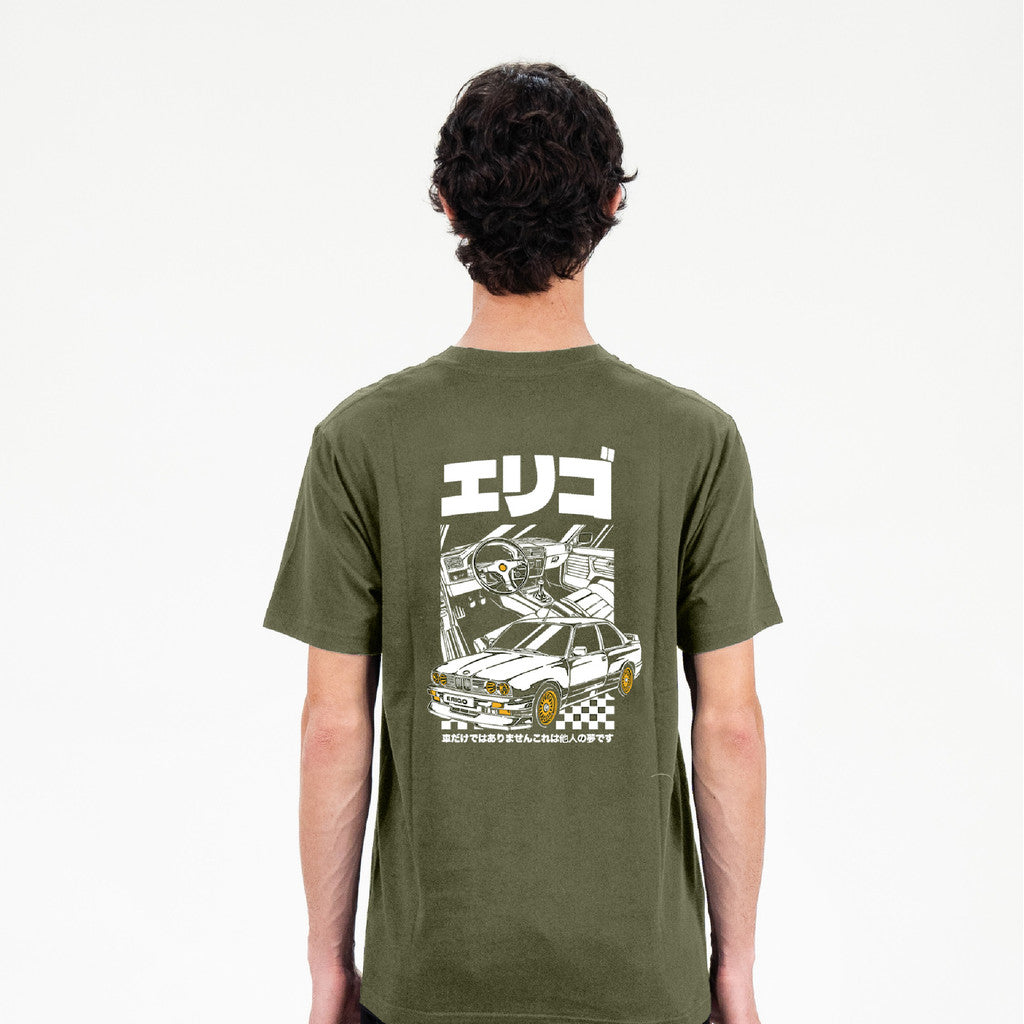 Erigo T-Shirt Gunner Olive - Kaos Unisex