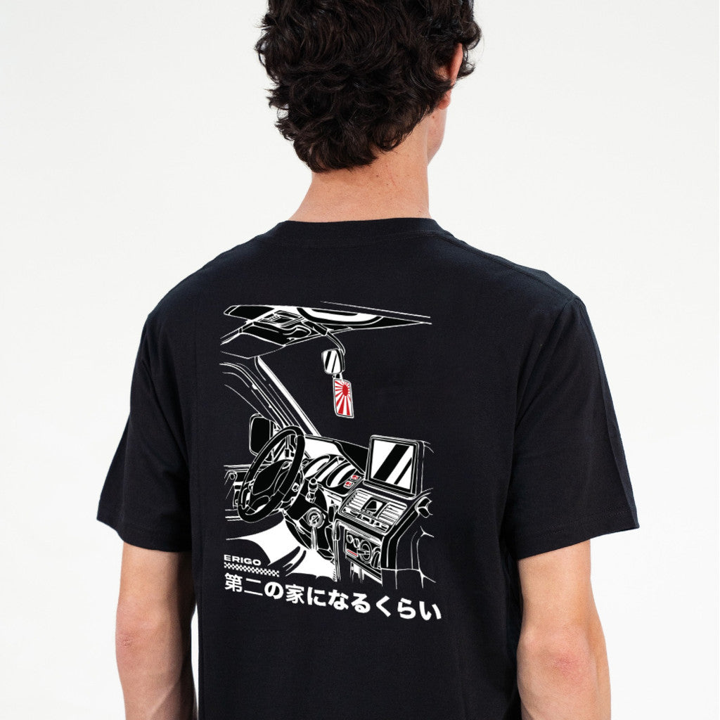 Erigo T-Shirt Gaser Black - Kaos Unisex