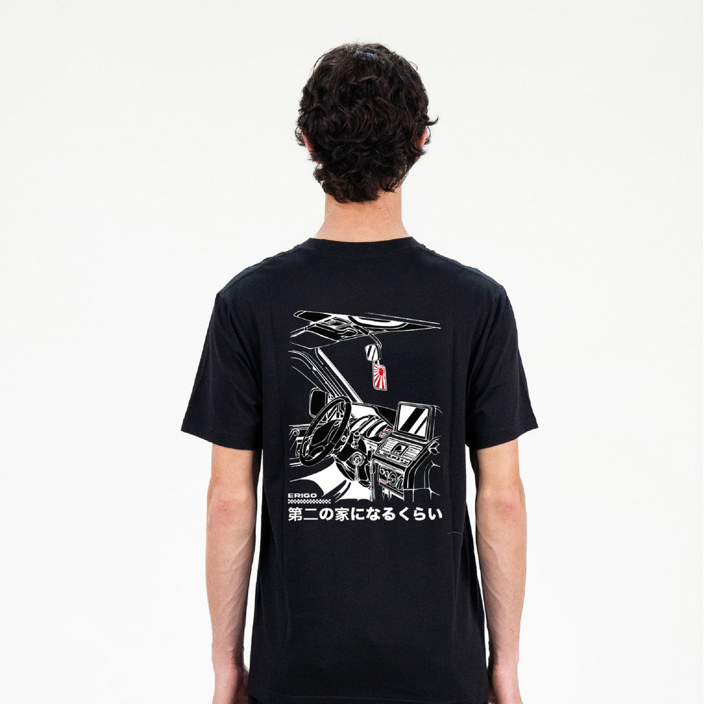 Erigo T-Shirt Gaser Black - Kaos Unisex