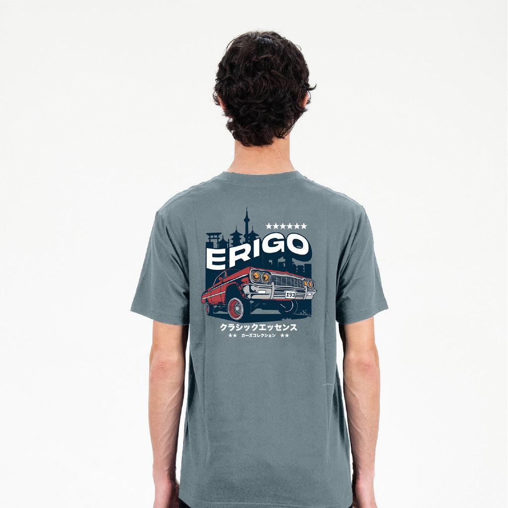 Erigo T-Shirt Geyl Stargazer Blue - Kaos Unisex