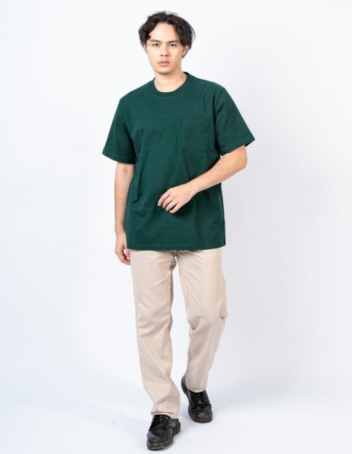 Erigo T-Shirt Oversize Pocket Chet Green Unisex