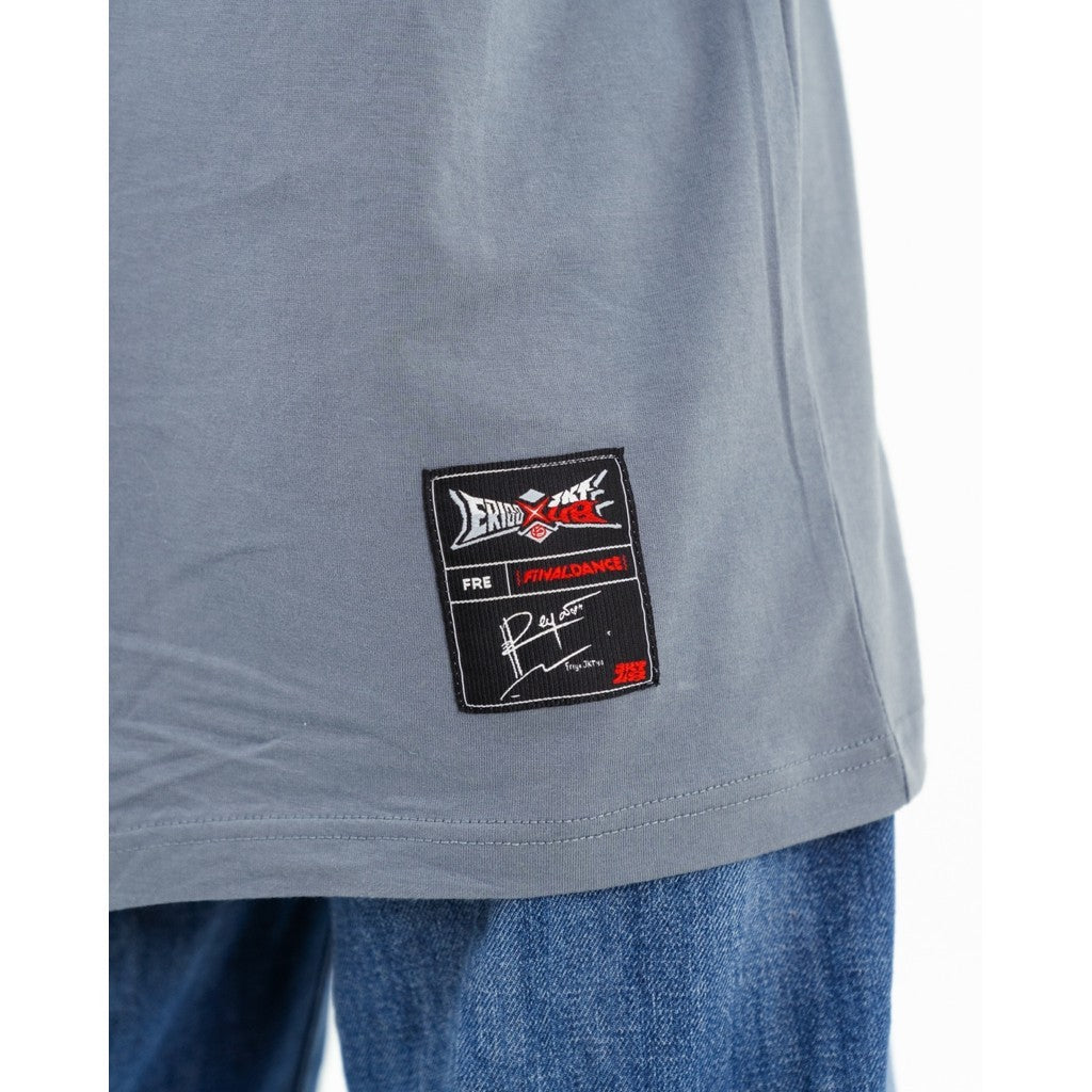 Erigo T-shirt Oversize Freya Final Dance Grey - Kaos Oversize Unisex
