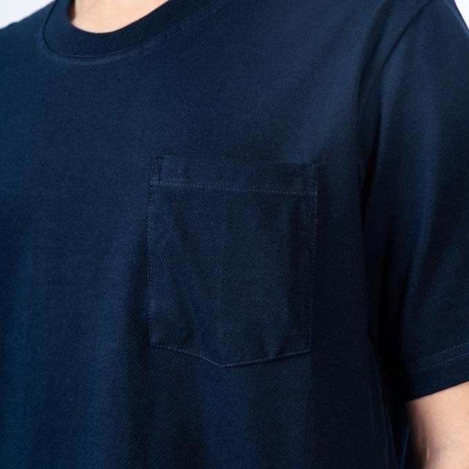 Erigo T-Shirt Oversize Pocket Clara Navy Unisex