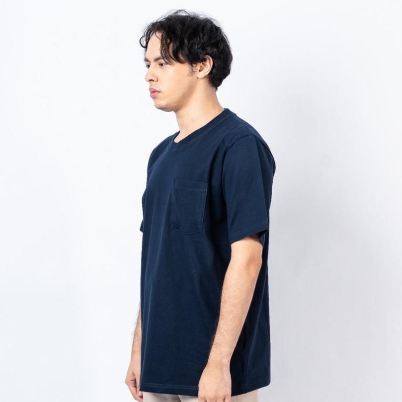 Erigo T-Shirt Oversize Pocket Clara Navy Unisex