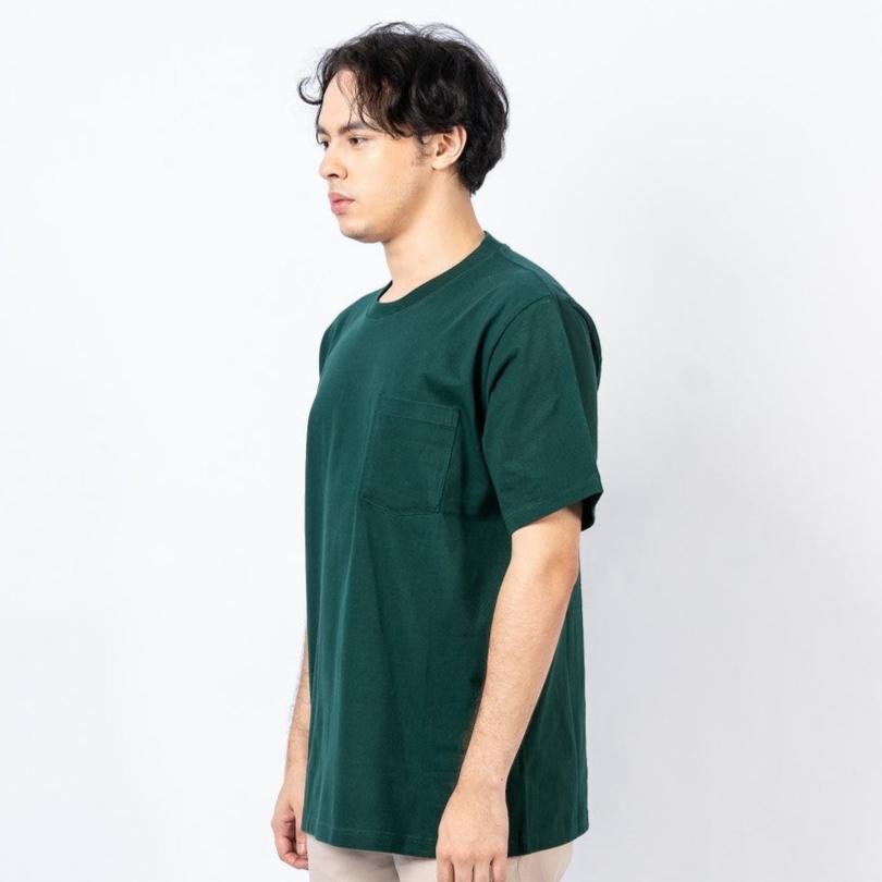 Erigo T-Shirt Oversize Pocket Chet Green Unisex
